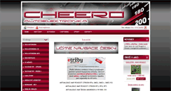 Desktop Screenshot of cheero.cz